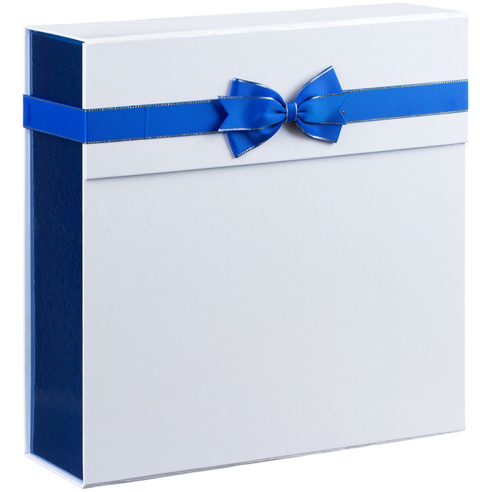 картинка Коробка Gallant, L, белая с синим от магазина