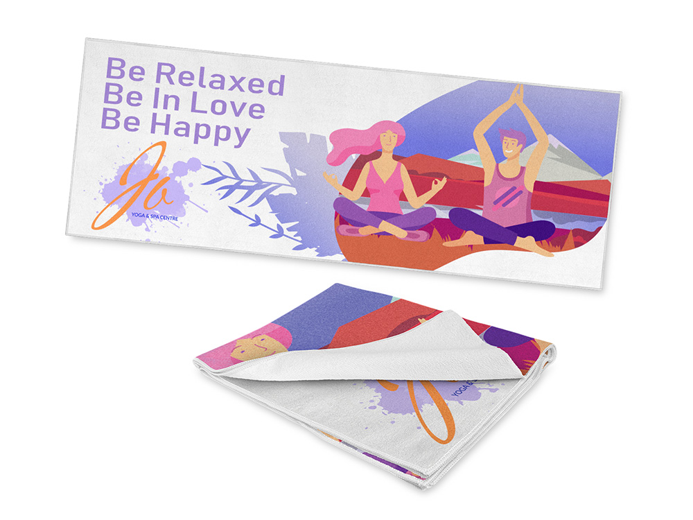 картинка Полотенце для йоги для сублимации от магазина