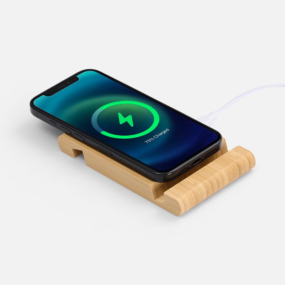 картинка Подставка с беспроводной зарядкой Bamboost от магазина