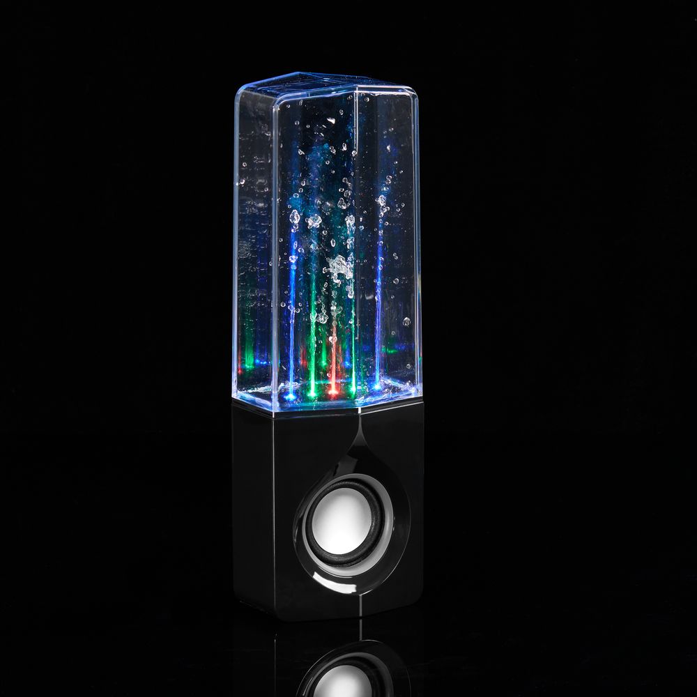 картинка Bluetooth-колонка с поющим фонтаном Fuente, черная от магазина