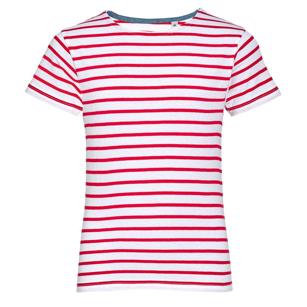 картинка Футболка детская Miles Kids белая с красным от магазина