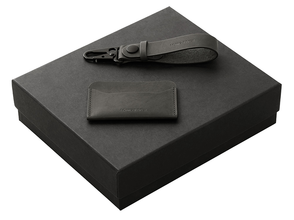 картинка Подарочный набор Long River: картхолдер, ремешок для ключей от магазина