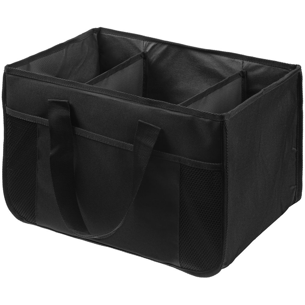картинка Органайзер в багажник автомобиля Carry, черный от магазина