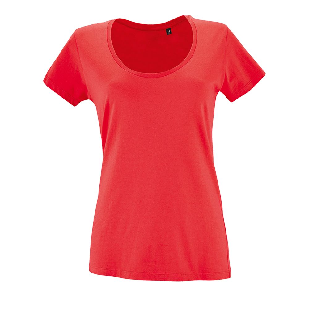 картинка Футболка женская Metropolitan, розовая (коралловая) от магазина