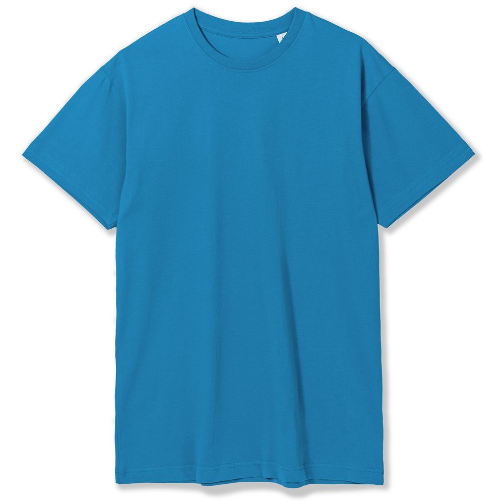 картинка Футболка унисекс T-Bolka 180, бирюзовая от магазина