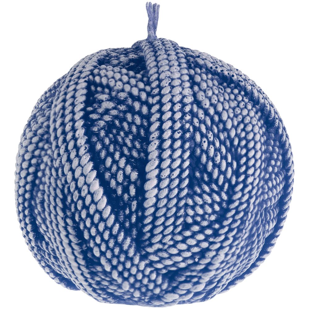 картинка Свеча Kniteam, клубок, синий от магазина