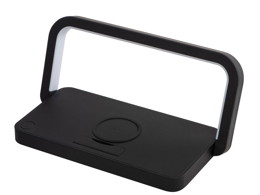 картинка Беспроводная зарядка с лампой Robo, 10 Вт от магазина