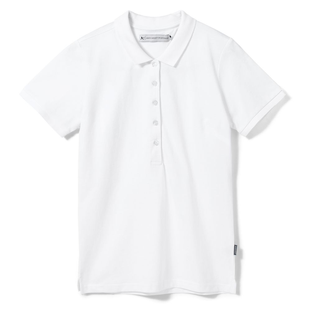 картинка Рубашка поло женская Neptune, белая от магазина