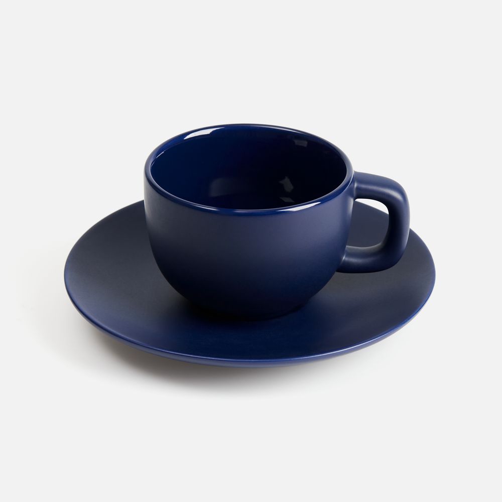 картинка Чайная пара Stansa, темно-синяя от магазина