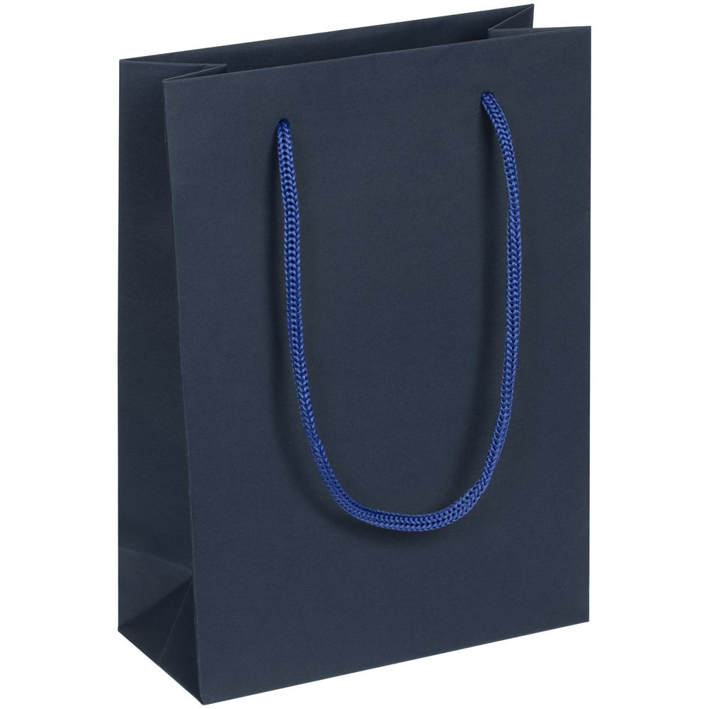 картинка Пакет бумажный Vid S, синий от магазина