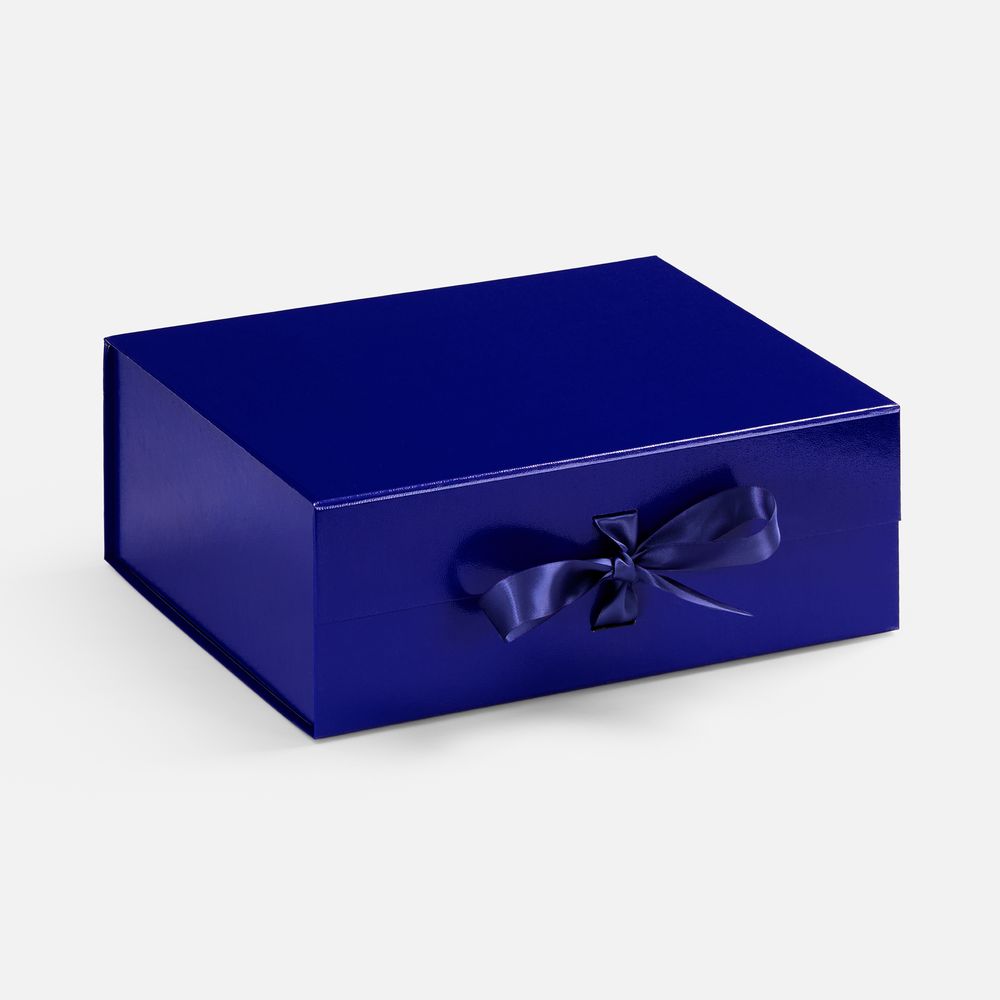 картинка Коробка складная Rusetti, L, синяя от магазина