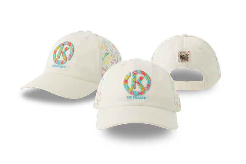 картинка Образец бейсболка детская с кастомизацией LAB2498, белый. 100% хлопок от магазина