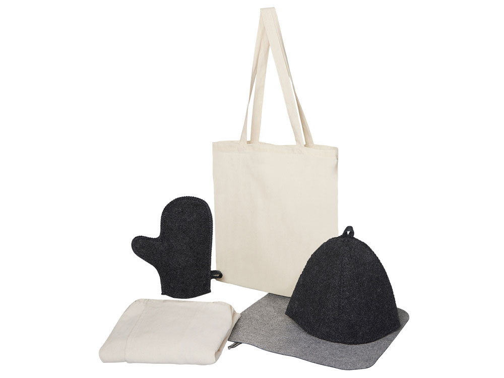 картинка Банный набор с килтом Healing Light, мужской от магазина