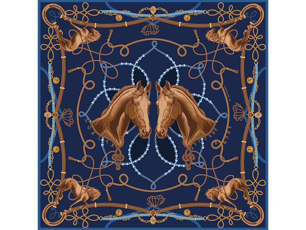 картинка Платок Конный клуб от магазина