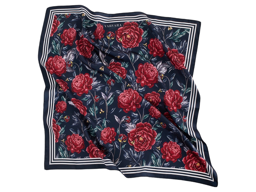 картинка Платок Русские сезоны молочный от магазина