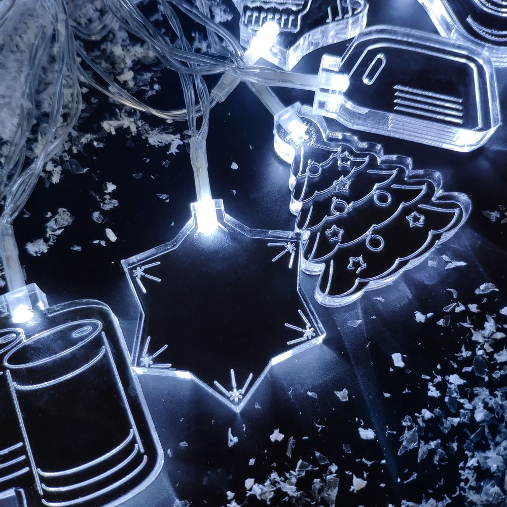 картинка Светодиодная гирлянда Fuel Up, нефть и газ от магазина