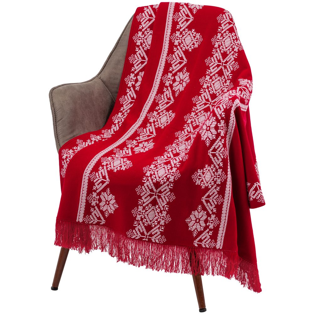 картинка Плед Onego, красный от магазина