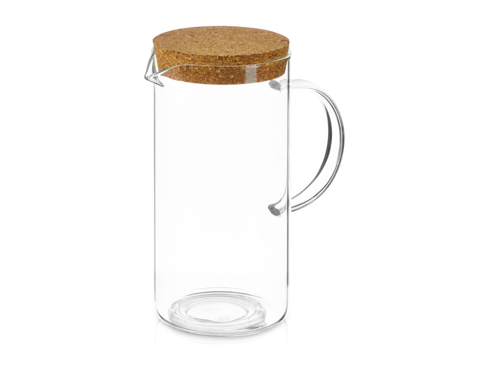 картинка Стеклянный кувшин с крышкой из пробки Fiz от магазина