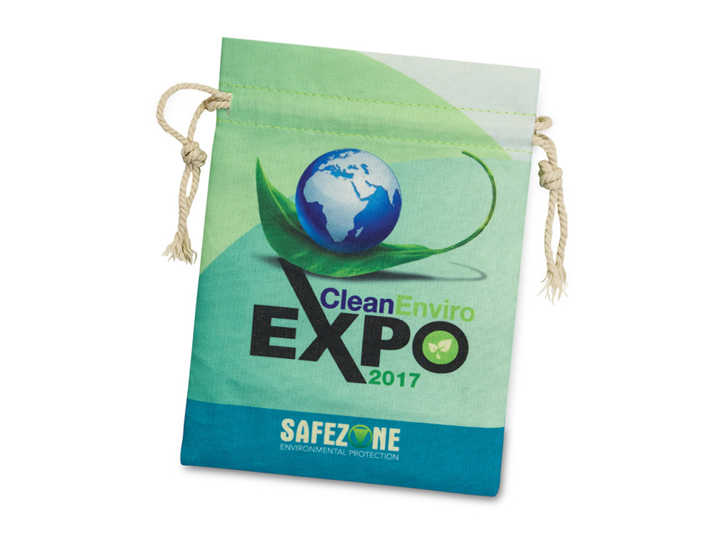 картинка Мешочек подарочный средний с возможностью полноцветной печати от магазина