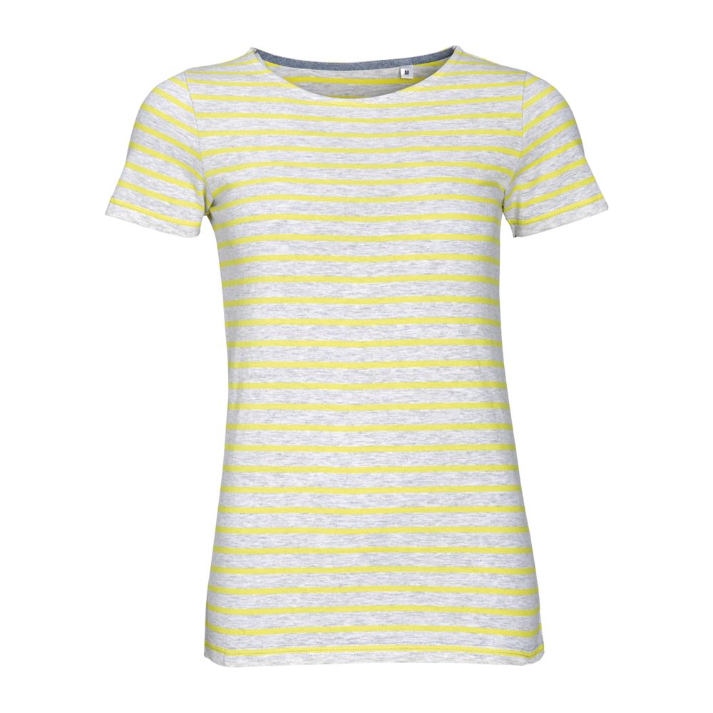 картинка Футболка Miles Women серая с желтым от магазина