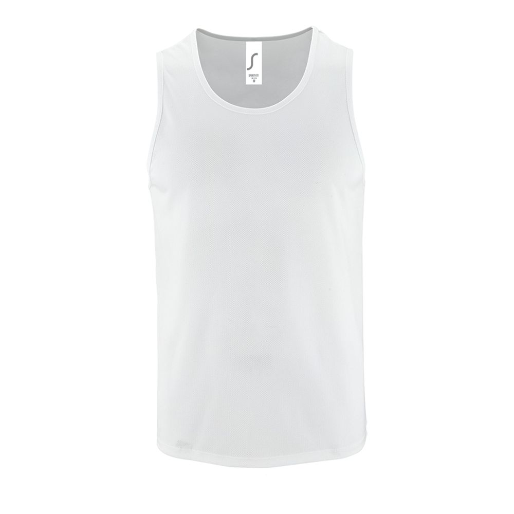 картинка Майка мужская Sporty TT Men, белая от магазина