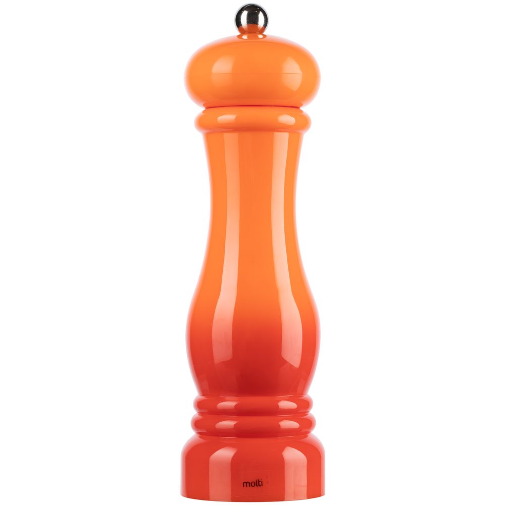 картинка Механическая мельница для специй Gambit, оранжево-красная от магазина