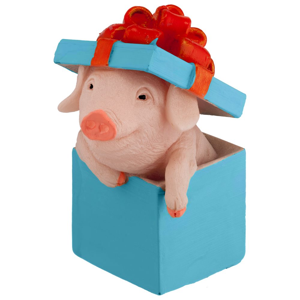 картинка Свеча «Сюрприз», синяя от магазина