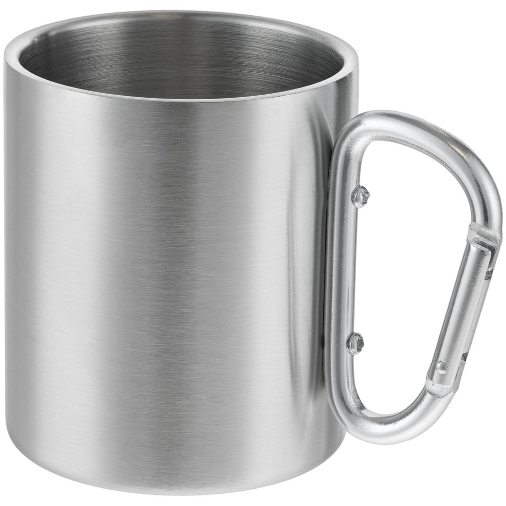 картинка Кружка Trek, с серебристой ручкой-карабином от магазина