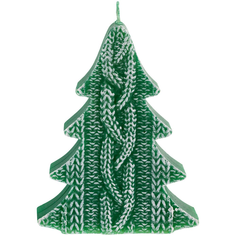 картинка Свеча Kniteam, елка, зеленая от магазина