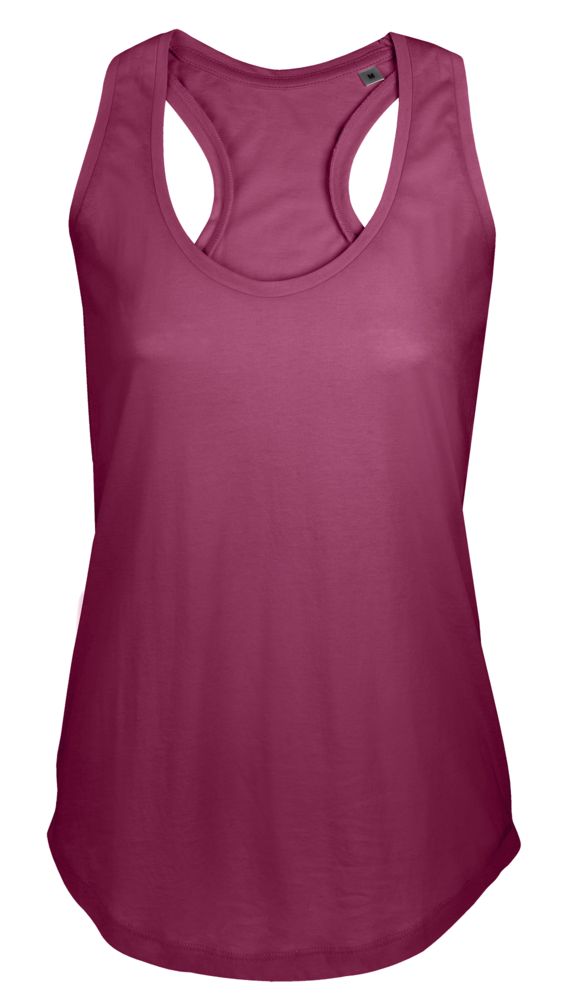 картинка Майка женская Moka 110, темно-розовая (малиновая) от магазина