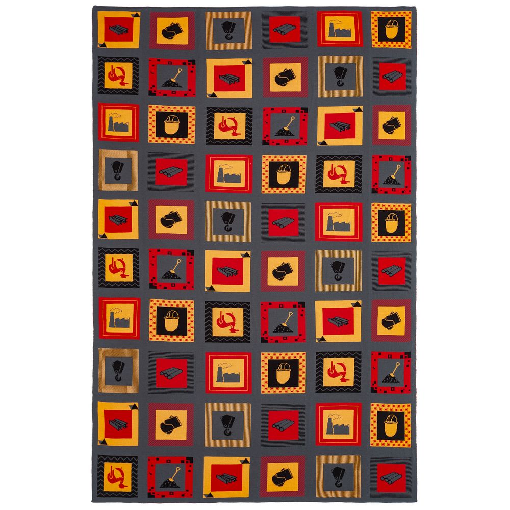 картинка Плед Industry, металлургия от магазина