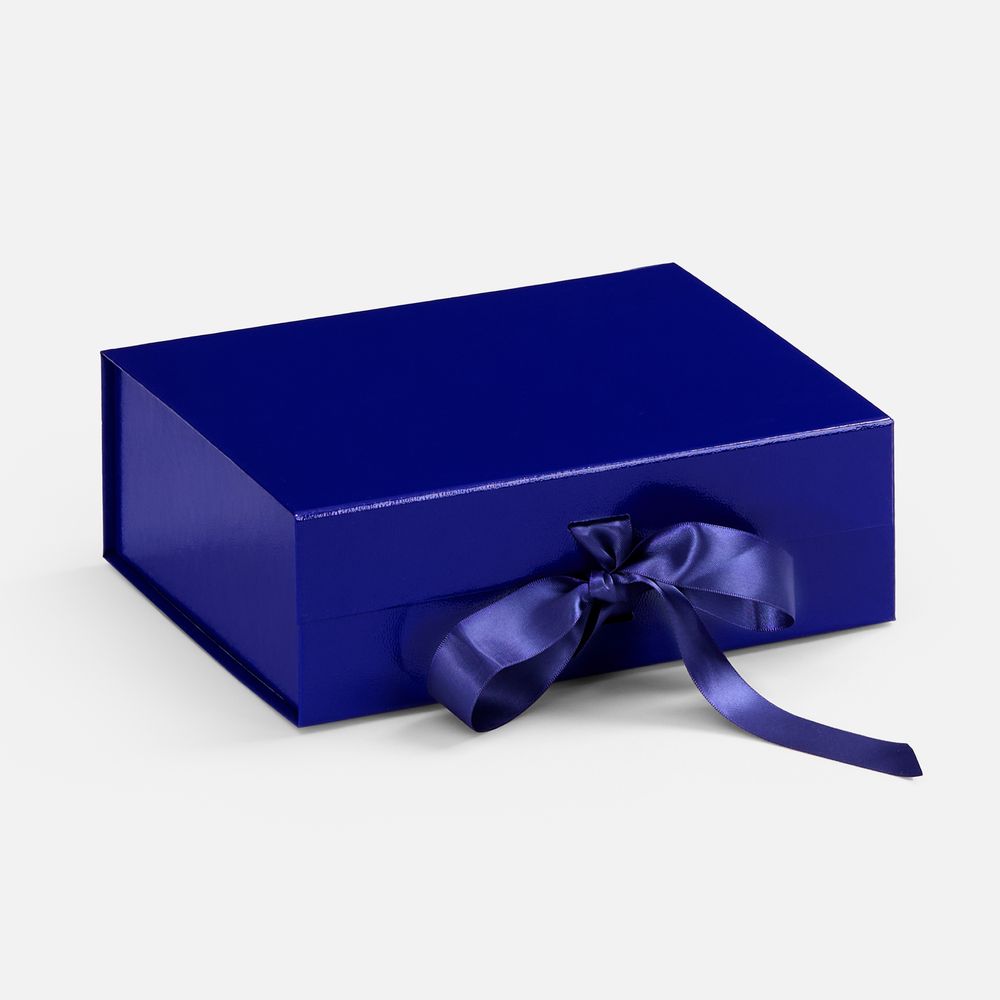 картинка Коробка складная Rusetti, S, синяя от магазина