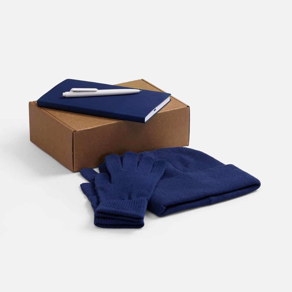 картинка Набор Knit Warm, синий от магазина