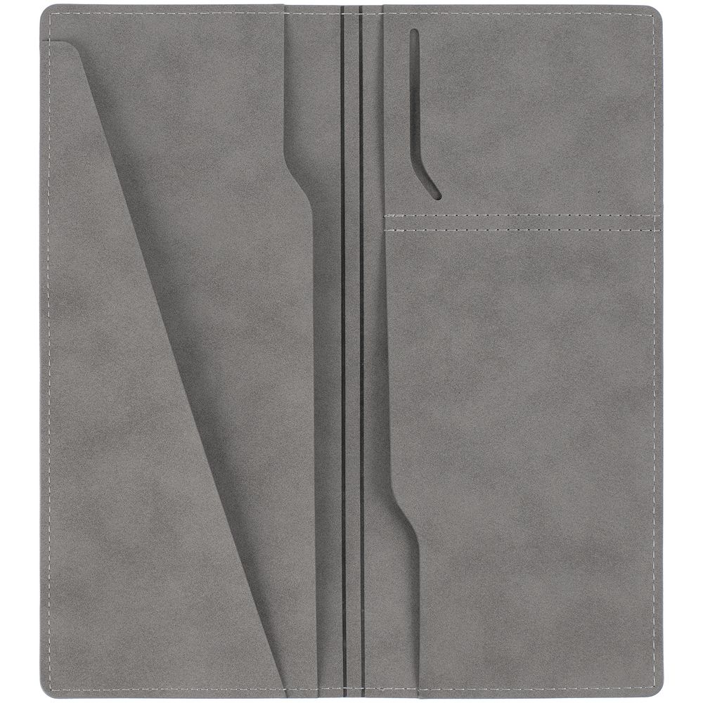 картинка Дорожный органайзер Nubuk, светло-серый от магазина