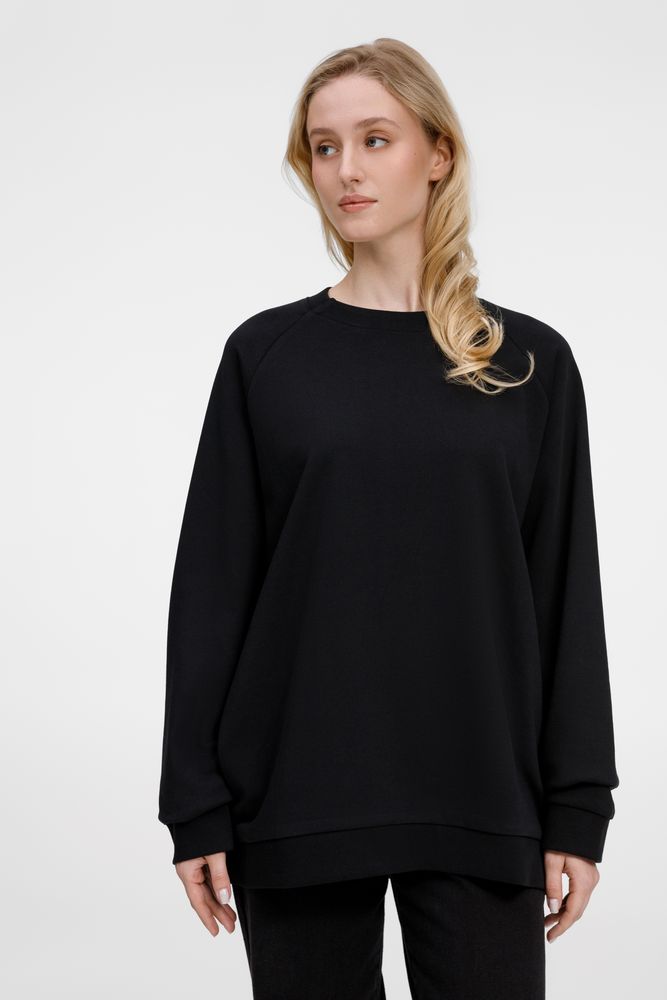 картинка Свитшот унисекс Avenu, черный от магазина