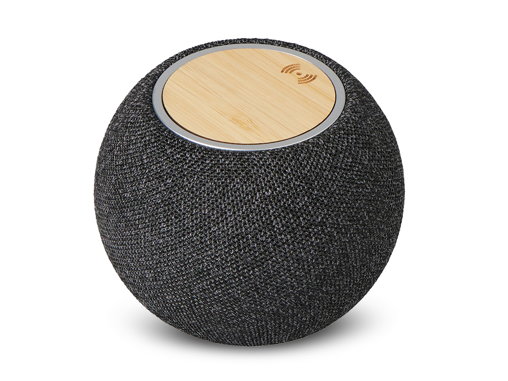 картинка Портативная колонка с беспроводной зарядкой Ареа, 5 Вт от магазина