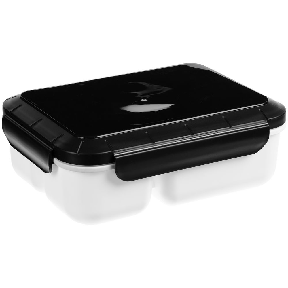 картинка Ланчбокс Cibus с аккумулятором холода, белый с черным от магазина