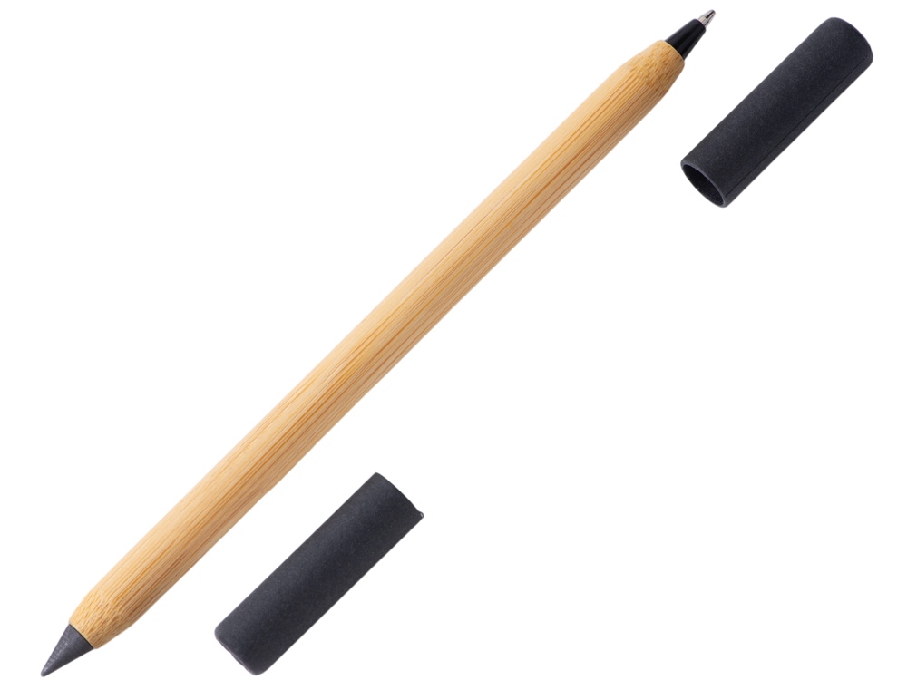 картинка Вечный карандаш и ручка из бамбука Black bamboo от магазина