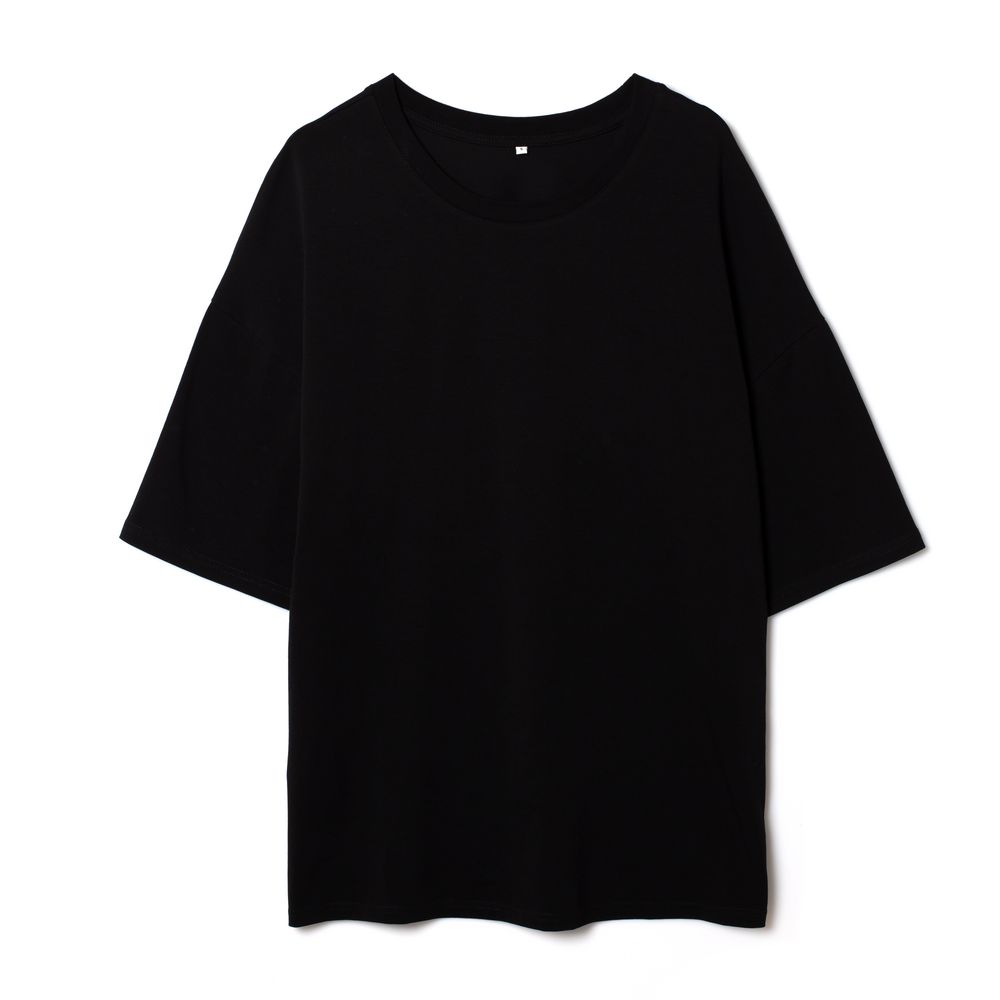 картинка Футболка унисекс оверсайз Crosstown, черная от магазина