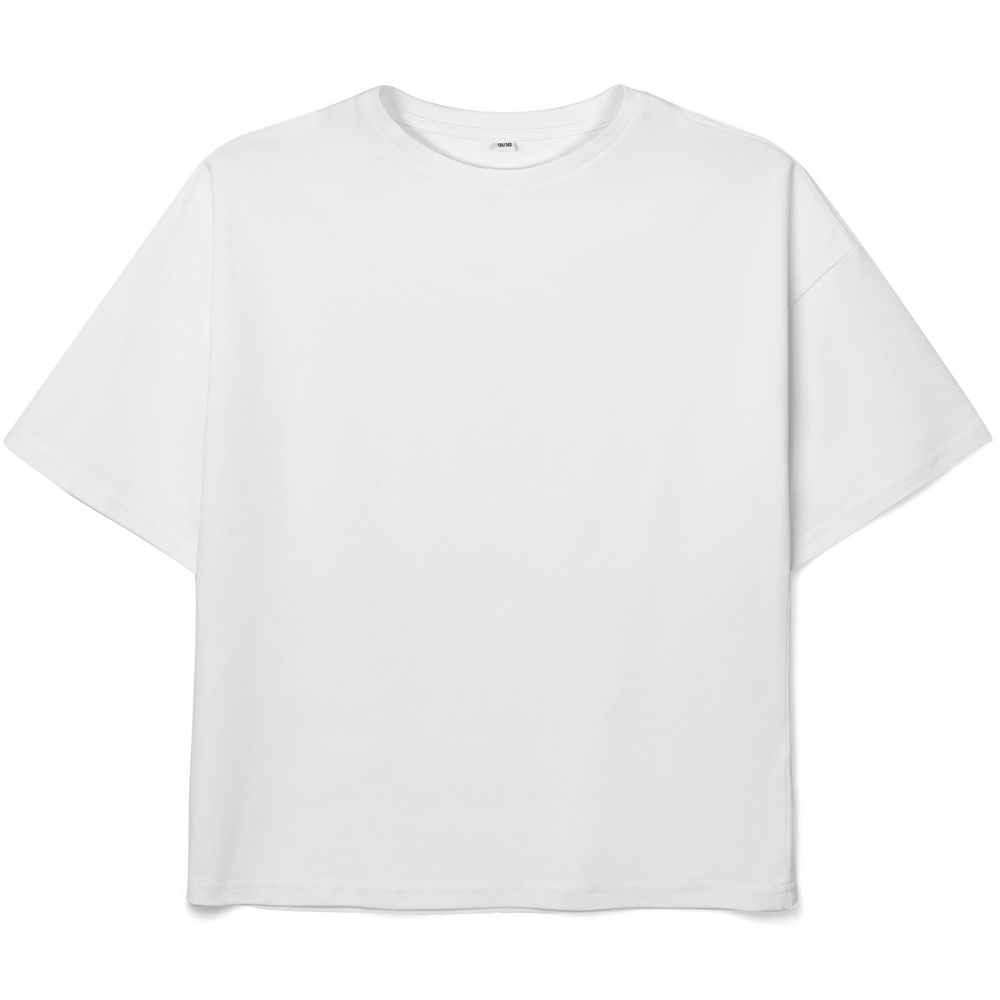 картинка Футболка детская оверсайз Teezer, белая от магазина