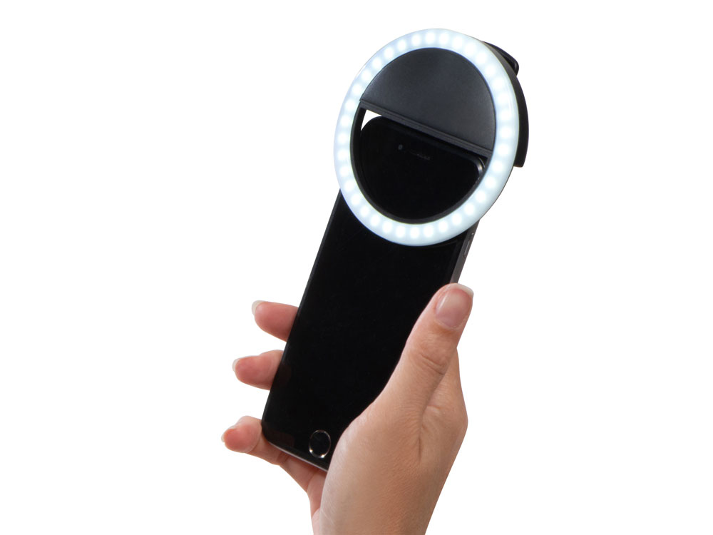 картинка Световое кольцо для селфи Glitter от магазина