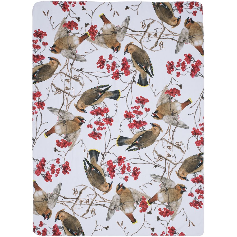 картинка Флисовый плед Winter Bird от магазина