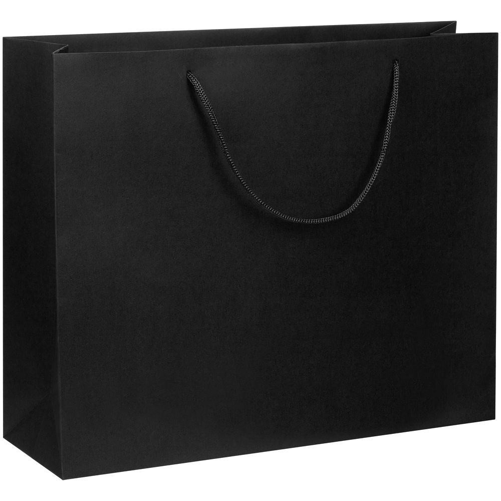 картинка Пакет бумажный Arc L, черный от магазина