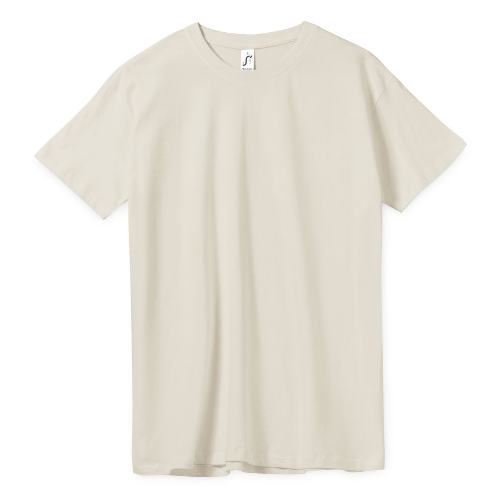 картинка Футболка унисекс Regent 150, светло-бежевая от магазина