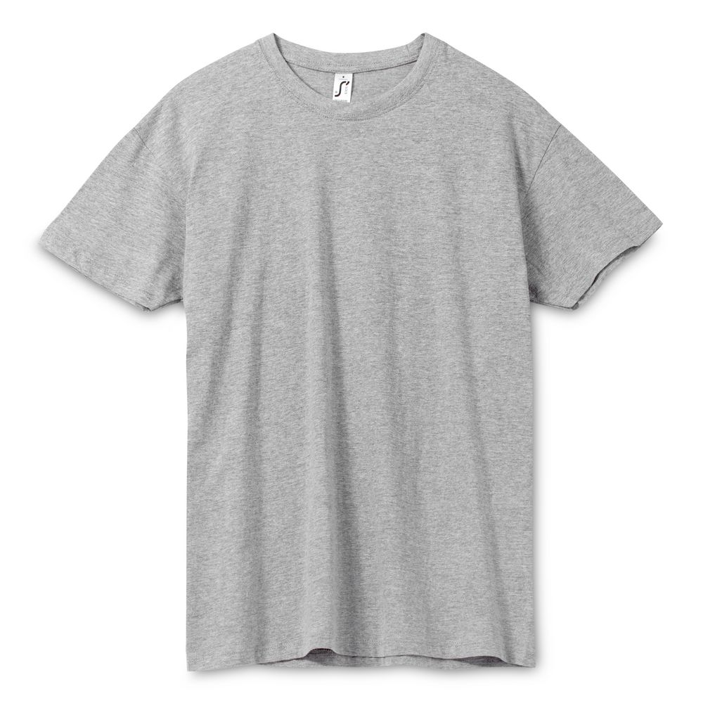 картинка Футболка унисекс Regent 150, серый меланж от магазина