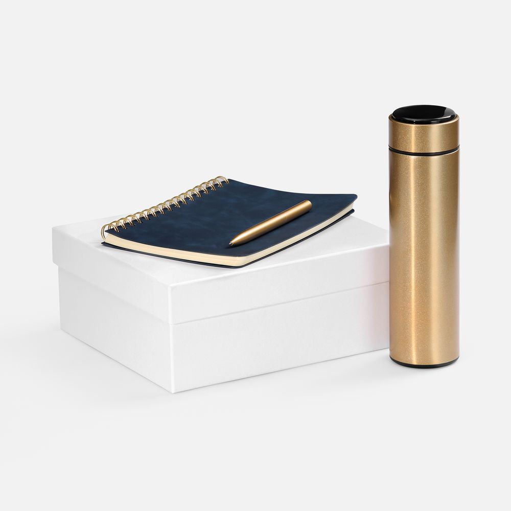 картинка Набор Spiral Gold, синий от магазина