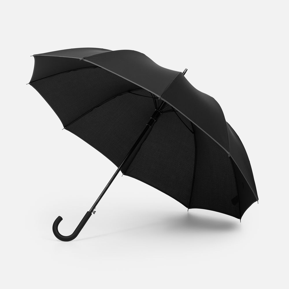 картинка Зонт-трость Abrego, черный от магазина