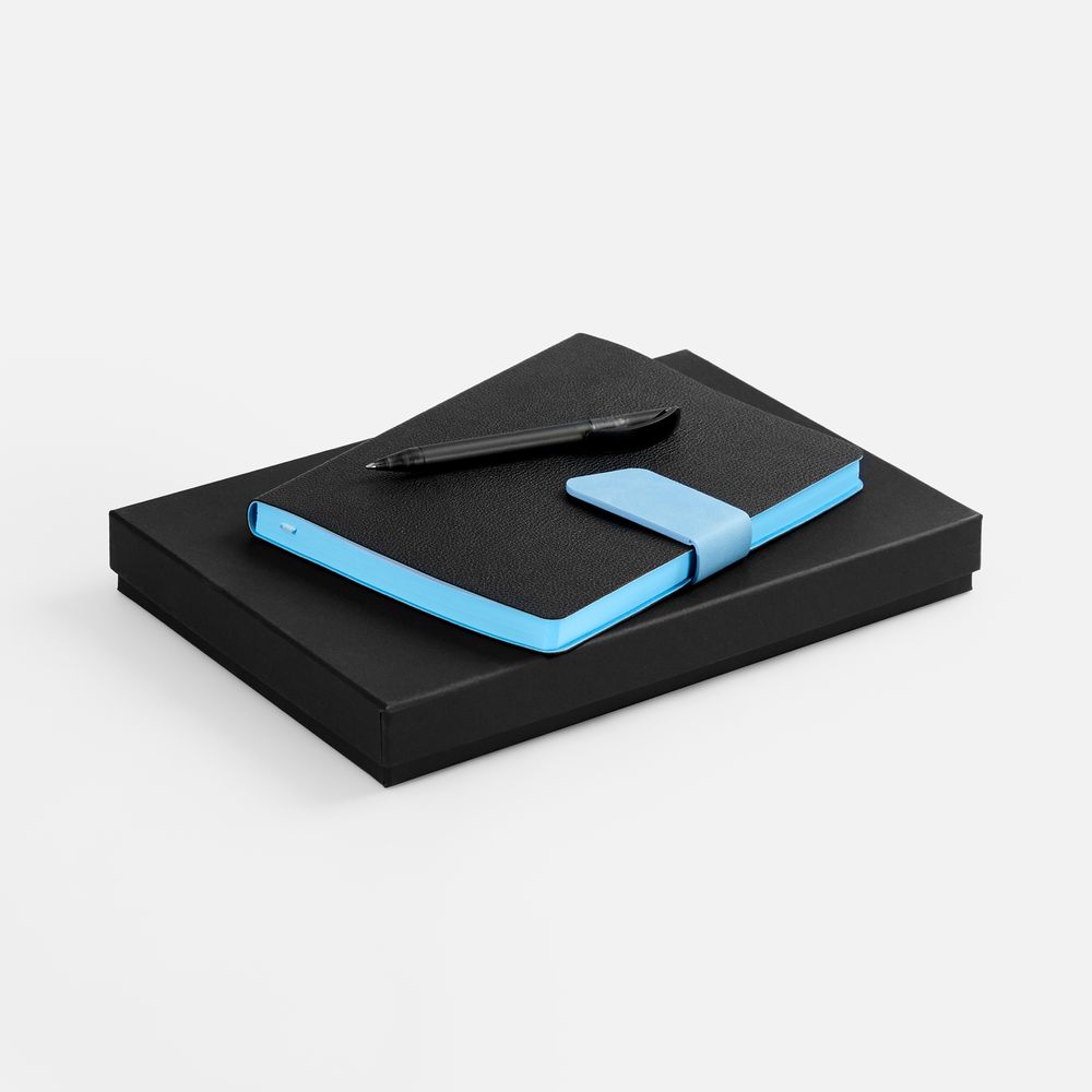 картинка Набор Boom, черный с голубом от магазина