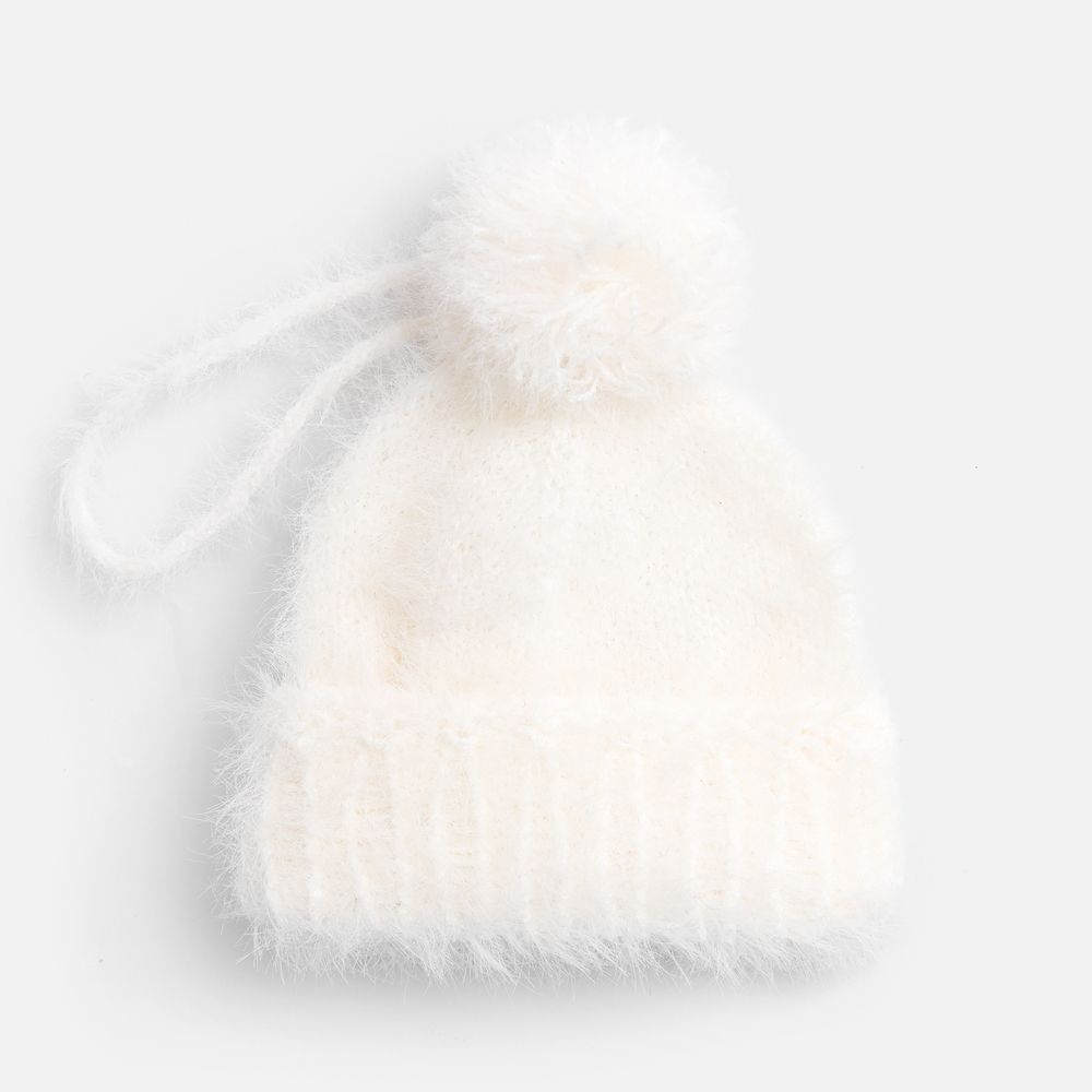 картинка Подвеска на елку «Вьюшка», шапочка, белая от магазина