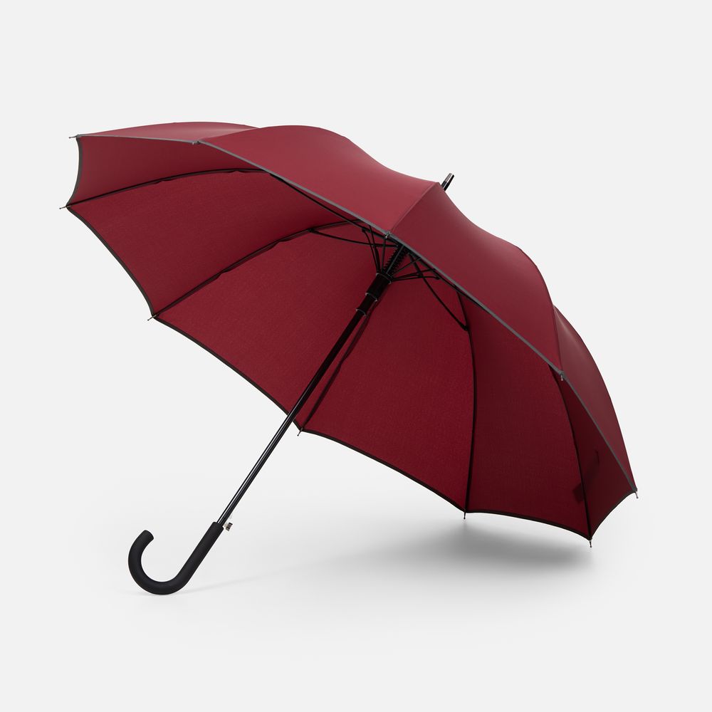 картинка Зонт-трость Abrego, бордовый от магазина